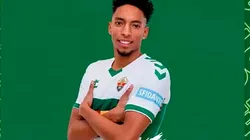 Johan Mojica fue presentado como nuevo jugador del Elche de España.