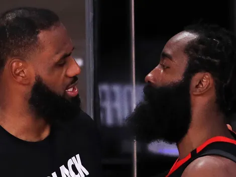 LeBron James ‘explotó’ en Twitter por la llegada de James Harden a los Nets