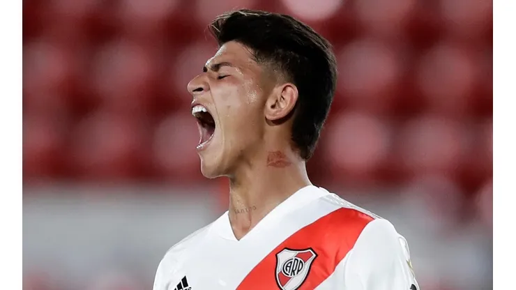 Jorge Carrascal, futbolista colombiano de River Plate.