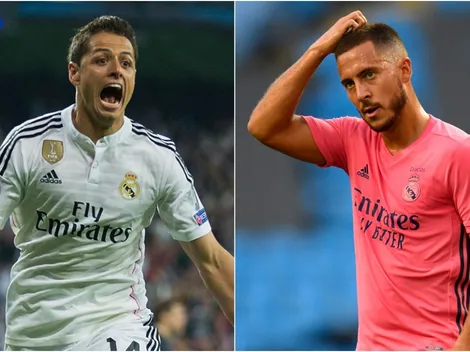 ¿Lo extrañan? Chicharito supera a Hazard en el Real Madrid