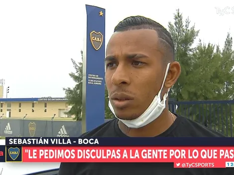 Villa habló sobre su video en una fiesta: "No era el momento para subirlo"