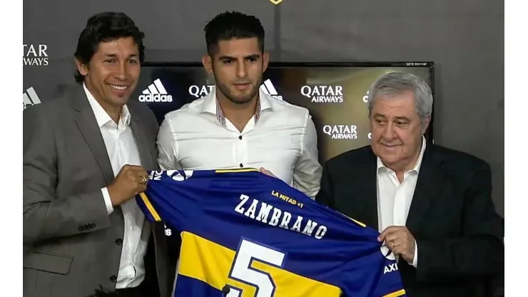 Carlos Zambrano ya estuvo en Argentina defendiendo la camiseta de Boca.