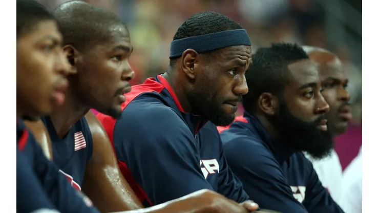 Kevin Durant, LeBron James y James Harden
