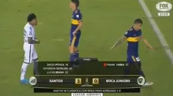 Lo están matando: un jugador de Santos le pidió cambiar camisetas y Tevez dijo que no