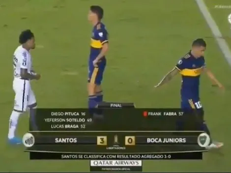 Lo están matando: un jugador de Santos le pidió cambiar camisetas y Tevez dijo que no