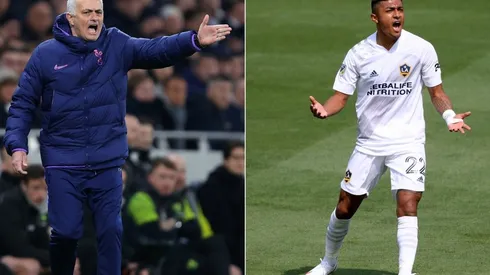 Jose Mourinho y Julián Araujo