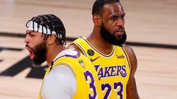 Anthony Davis y LeBron James