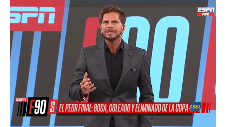 Vignolo destruyó a Boca luego de la eliminación vs. Santos: "Dio vergüenza"