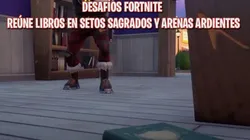 Qué libros reunir en Setos Sagrados y Arenas Ardientes - Desafíos Fortnite