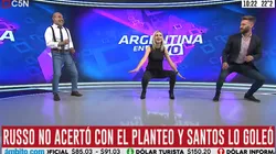 Video: Elio Rossi y Mariela Fernández imitaron el baile que Boca se comió ayer