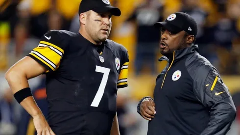Ben Roethlisberger y Mike Tomlin