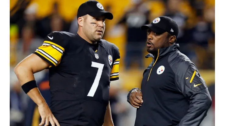 Ben Roethlisberger y Mike Tomlin