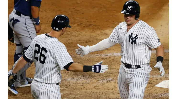 DJ LeMahieu y Luke Voit