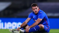 Santiago Giménez disputó los últimos minutos con Cruz Azul ante Pumas en la Semifinal.