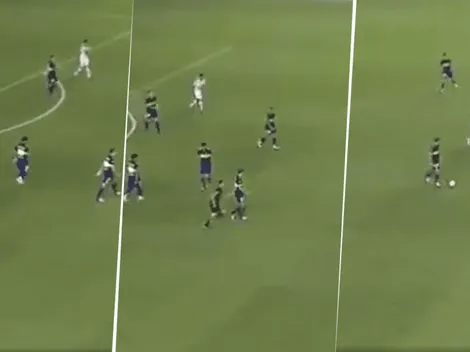 Hasta el árbitro corrió más: el video de los jugadores de Boca cuando ya perdían 1-0