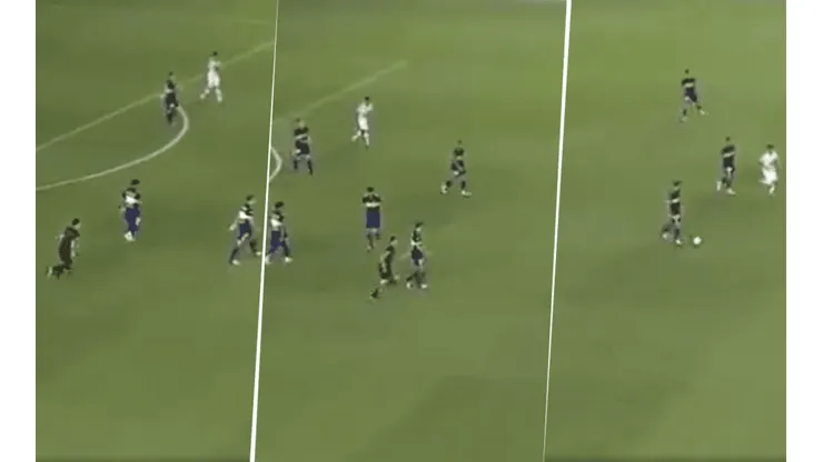 Hasta el árbitro corrió más: el video de los jugadores de Boca cuando ya perdían 1-0