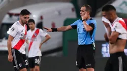 Los audios del VAR en Palmeiras-River: el gol de Montiel y los dos penales