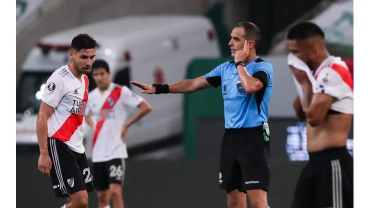 Conmebol publicó los tres audios del VAR decisivos en la semifinal de Libertadores entre Palmeiras y River.