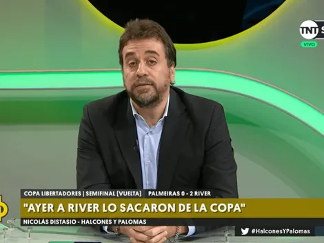Distasio, en llamas: "Se daban cuenta que River salía campeón y lo frenaron"