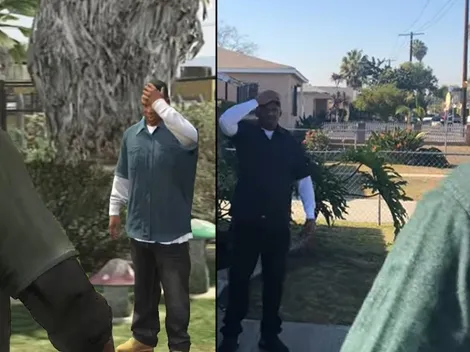 GTA V: Los actores de Lamar y Franklin recrean la clásica escena en la vida real