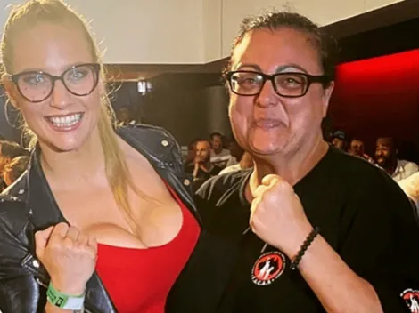 La Bombardera Rubia trabaja en una derecha demoledora