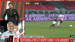 La respuesta de D'Onofrio cuando Vignolo le preguntó si quiere que pase Boca