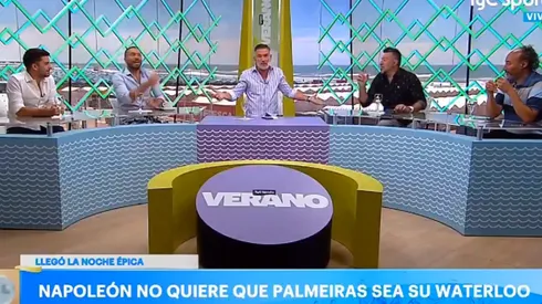 Foto del panel de TyC Sports.