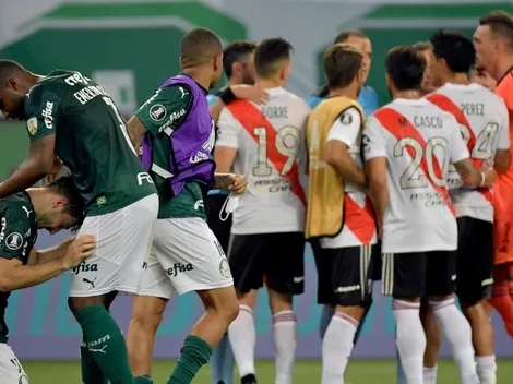 Twitter: hinchas de Palmeiras y de Brasil se emocionaron con River