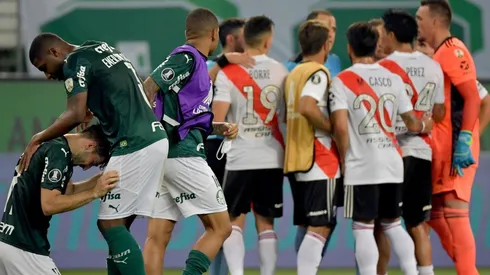 Twitter: hinchas de Palmeiras y de Brasil se emocionaron con River