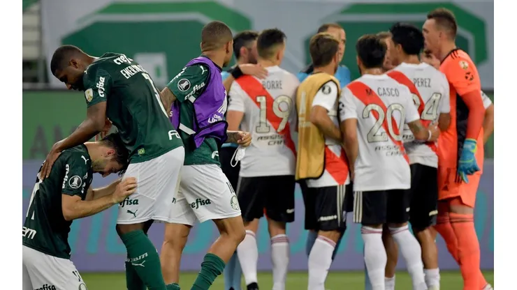 Twitter: hinchas de Palmeiras y de Brasil se emocionaron con River