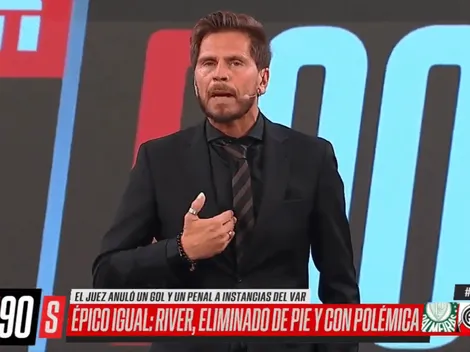 Vignolo nos representa a todos: "Lo de River fue épico"