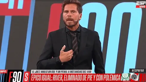 Vignolo nos representa a todos: "Lo de River fue épico"