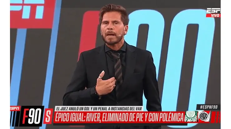 Vignolo nos representa a todos: "Lo de River fue épico"