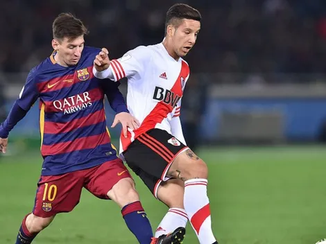 El tuit de Driussi apenas le anularon el gol a River ante Palmeiras