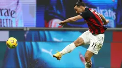 Zlatan Ibrahimovic estuvo desde el inicio en Milan.