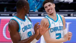 Bismack Biyombo y LaMelo Ball