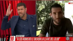 La reacción de Seba Domínguez sobre el escándalo de los Romero en San Lorenzo