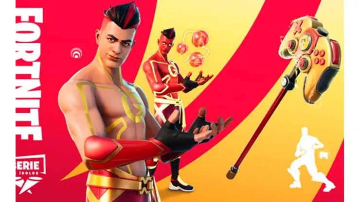 La última skin de la Serie de Idolos de Fortnite se presentó y está lista para lanzarse en el juego.