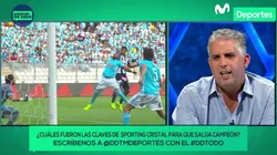 Diego Rebagliati es hincha de Sporting Cristal.
