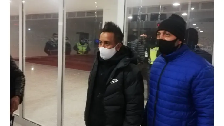 Cueva arribó a Turquía este martes.