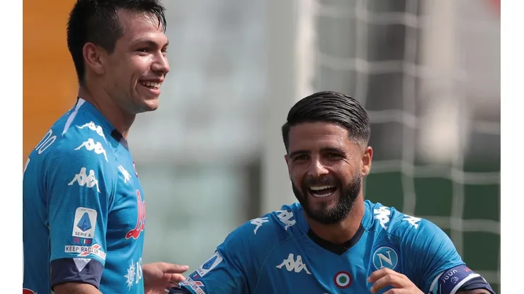 Lorenzo Insigne y Chucky Lozano no están peleados