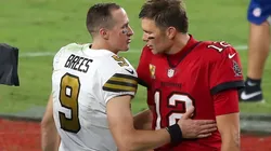 Tom Brady y Drew Brees: (Foto: Getty)