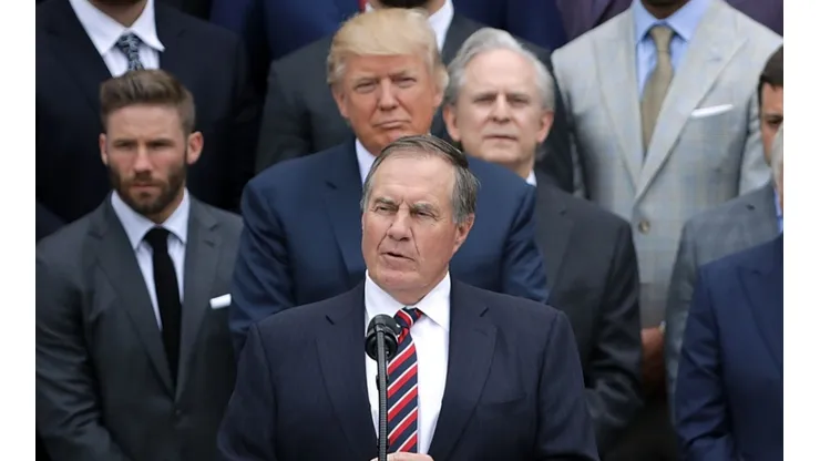 Bill Belichick y Donald Trump