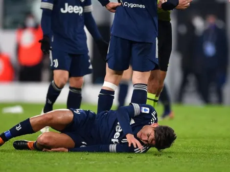 Juventus y los detalles de la lesión de Dybala: cuánto tiempo estará sin jugar