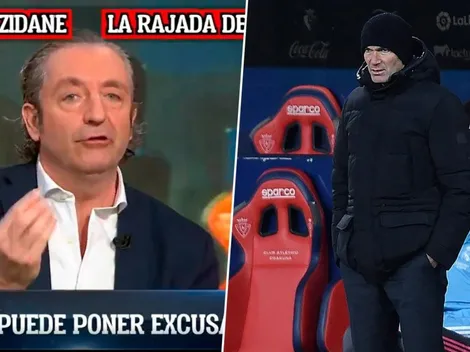 A Pedrerol le dio un ataque de furia y destruyó al Real Madrid y Zidane