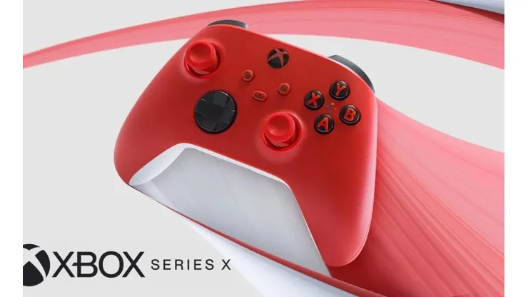 Primer vistazo al nuevo mando "Pulse Red" para Xbox Series X