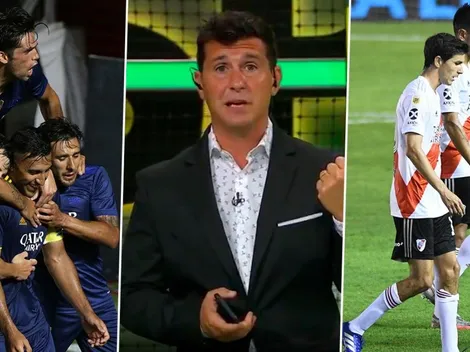 Castillo explicó el motivo por el que Boca terminó ganándole el sprint final a River