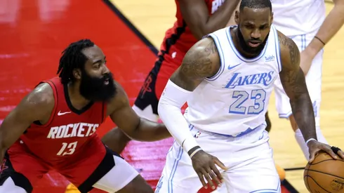Los Angeles Lakers vs. Houston Rockets juegan por una fecha más de la NBA este martes (Getty Images)