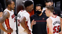 Miami Heat vs. Philadelphia 76ers juegan por otra fecha de la NBA este martes (Getty Images)