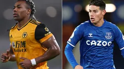 Wolverhampton vs. Everton juegan por la fecha 18 de la Premier League este martes (Getty Images)